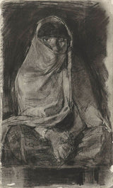 george-hendrik-breitner-1867-beslöjad-arabiska-kvinnor-konsttryck-finkonst-reproduktion-väggkonst-id-a0uj7s0ox