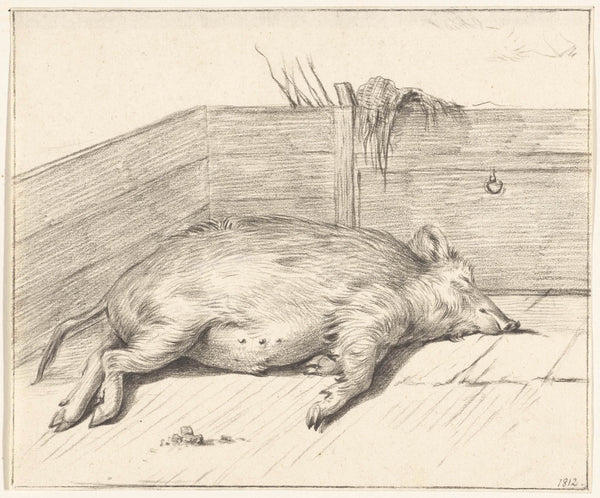 jean-bernard-1812-lying-pig-in-the-corner-of-a-cage-art-print-fine-art-reproduction-wall-art-id-a0v6lw4kl