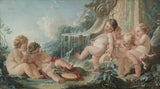 弗朗索瓦-布歇-1740-音樂、舞蹈和丘比特-陰謀-藝術-印刷-精美-藝術-複製-牆-藝術-id-a0vbxfym8