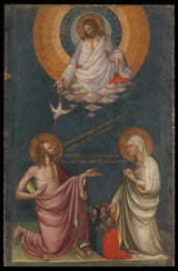 洛伦佐·摩纳哥（Lorenzo-摩纳哥）1402年对基督和处女的代祷艺术印刷精美的艺术复制品墙壁艺术ida0vt4qhju