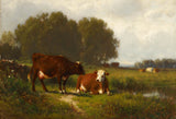 威廉哈特景觀與乳牛藝術印刷精美藝術複製牆藝術 id-a0vwkeqpp