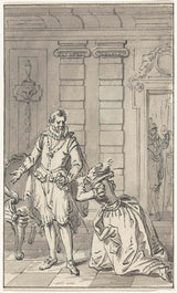 雅各布斯购买1783年萨巴因人的巴伐利亚阿尔瓦乞讨她的丈夫的艺术印刷精美的艺术复制品墙艺术ida0w1rnegs