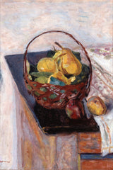 皮埃爾·博納德-1922-水果籃藝術印刷精美藝術複製品牆藝術 id-a0wnwqhfa