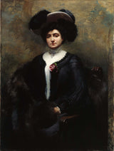 jeanne-magdeleine-favier-1903-porträtt-av-marie-louise-cognac-född-jay-konst-tryck-fin-konst-reproduktion-vägg-konst