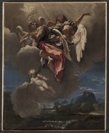 Sebastiano-Ricci-1695-studie-Foran-apotheosis-av-en-saint-for-san-Bernardino-dei-Morti-Milan-art-print-kunst--gjengivelse-vegg-art-id-a0xjq3bju