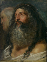 peter-paul-rubens-1609-studie-af-to-hoveder-kunsttryk-fin-kunst-reproduktion-vægkunst-id-a0xniyghw