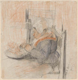 marie-de-roode-heijermans-1904-camponesa-mulher-à-mesa-impressão-arte-reprodução-de-parede-arte-id-a0zigabf2