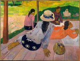 paul-gauguin-1892-the-ngủ trưa-nghệ thuật in-mỹ thuật-tái tạo-tường-nghệ thuật-id-a12ls8zrm