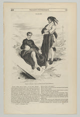 安德鲁-贝斯特-勒卢瓦-1837-哈姆雷特和霍雷肖的德拉克洛瓦绘画后木雕艺术印刷品美术复制品墙艺术 id-a12xtc5r5
