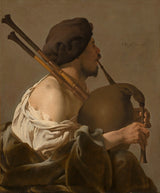 hendrick-ter-brugghen-1624-dudy-gracz-sztuka-druk-reprodukcja-dzieł sztuki-sztuka-ścienna-id-a130l2cwl