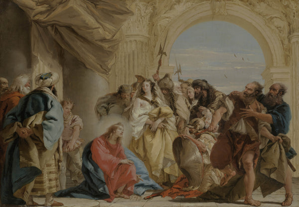 giovanni-domenico-tiepolo-1752-christ-and-the-woman-taken-in-adultery-art-print-fine-art-reproduction-wall-art-id-a136xq7bh