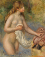 pierre-auguste-renoir-1895-bather-baigneuse-impressió-art-reproducció-bell-art-wall-art-id-a142v4cqs