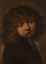 未知-1643-男孩头艺术印刷美术复制品墙艺术 id-a14soc4ns