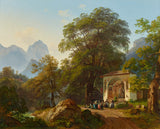 約瑟夫·馬丁·霍格-1835-waldkapelle-藝術印刷-美術複製品-牆藝術-id-a15lxkxx6