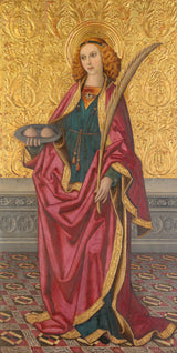 拉斐尔-维戈斯1505年圣阿加莎艺术打印精细艺术复制墙艺术id-a15otoccf