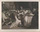 艾萨克·泰勒-1791年-苏格兰女王玛丽·奎因见证了大卫·里齐奥·齐齐奥的谋杀案