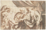 安東尼·凡·戴克-1618-自殺-sophonisba-藝術印刷品美術複製品牆藝術 id-a18sw1sxz