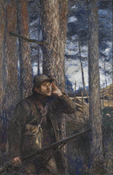 Bruno-Liljefors-1894-en-krypskytter-art-print-fine-art-gjengivelse-vegg-art-id-a1a0x0xgd