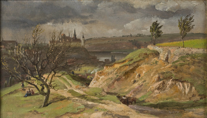 johan-christian-dahl-1828-view-of-meissen-study-art-print-fine-art-reproduction-wall-art-id-a1bnd1l5d