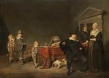 pieter-codde-1642-družinska-skupina-umetniški-tisk-fina-umetniška-reprodukcija-stenska-umetnost-id-a1cqshhic