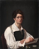 francois-lepage-1824-auto-retrato-arte-impressão-reprodução-de-finas-artes-arte-de-parede-id-a1eamrbj4