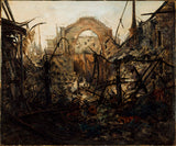 jean-louis-talagrand-1887-det-interiør-af-opera-comique-efter-branden-15-maj-1887-kunsttryk-fin-kunst-gengivelse-væg-kunst