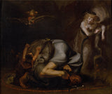 Хенри-fuseli-1785-сцена-на-вещици-от брега на-маска-на-queensby-Бен-Джонсън-арт-печат-фино арт-репродукция стена-арт-ID-a1hsvmca6