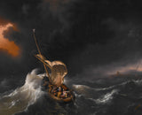 Ludolf-backhuysen-1695-Христос-в-буря-на-на-на-море Галилея-арт-печат-фино арт-репродукция стена-арт-ID-a1jhay8uf