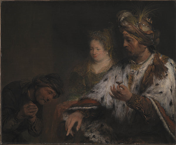 aert-de-gelder-the-persian-king-ahasuerus-gives-the-ring-mordecai-art-print-fine-art-reproduction-wall-art-id-a1k2l6cwp