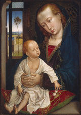 sljedbenik-rogier-van-der-weyden-djevica-i-dijete-umjetnička-otisak-fine-art-reproduction-wall-art-id-a1k6a9toy