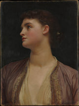 弗雷德里克·洛德·里顿1870年肖像的露西亚艺术印刷精细艺术复制墙艺术ID A1l4rf0qb