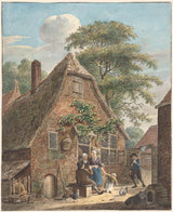 johannes-christiaan-janson-1773-familie-van-'n-plaashuis-kunsdruk-fynkuns-reproduksie-muurkuns-id-a1mqr223u