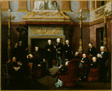 leon-aclocque-1876-le-fumoir-de-la-asamblea-nacional-en-versalles-en-1876-arte-impresion-bellas-artes-reproduccion-arte-de-pared