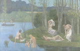 皮埃尔·佩维斯·德·夏瓦讷（1891）夏季艺术印刷精美艺术复制品墙艺术ID A1QJ87DMM