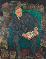 埃貢·席勒-1918-雨果·科勒博士-藝術印刷-美術複製品-牆藝術-id-a1qq6zx51