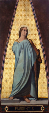 jean-francois-bremond-1843-skica-za-cerkev-svetega-jacquesa-saint-christophe-de-la-villette-caution-art-print-fine-art-reproduction-wall-art