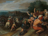 奧托-範-維恩-1600-巴達維亞人圍繞羅馬人在維特拉-藝術印刷品美術複製品牆藝術 id-a1sc4chl8