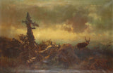 安東施羅德-1885-高原與鹿藝術印刷美術複製品牆藝術 id-a1thxtce9