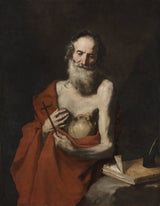 ジュセペ・デ・リベラ-1640-聖ジェローム-アート-プリント-ファインアート-複製-ウォールアート-id-a1tiro6b8