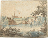 未知 1600 视图的布鲁塞尔格罗恩达尔修道院的艺术印刷品美术复制品墙艺术 id-a1uvf2o9k