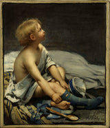 fernand-pelez-1881-dziecko-na-poddaszu-druk-reprodukcja-dzieł sztuki-sztuka-ścienna
