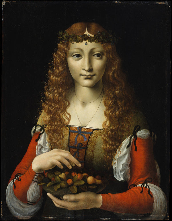 marco-doggiono-1491-girl-with-cherries-art-print-fine-art-reproduction-wall-art-id-a1w33mty5