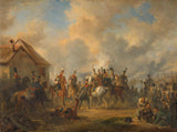 nicolaas-pieneman-1833-the-battle-of-bautersem-during-the-ten-day-campaign-art-print-fine-art-reproduction-wall-art-id-a1xi2zs9v