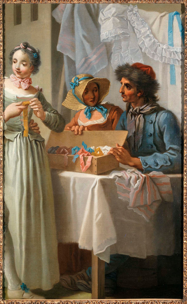 etienne-jeaurat-1753-the-ribbons-merchant-fragment-art-print-fine-art-reproduction-wall-art