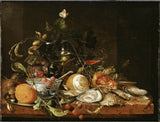 揚-戴維茲-德-希姆靜物與葡萄酒、水果和牡蠣-藝術印刷-美術複製品-牆藝術-id-a1z7mekxr