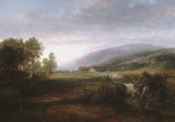 Thomas-doughty-1853-wiosna-krajobraz-sztuka-druk-reprodukcja-dzieł sztuki-sztuka-ścienna-id-a20kk1q19