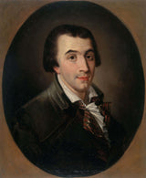 弗朗索瓦·邦纳维尔1790年肖像，雅克·皮埃尔·布里索特·沃维尔，1754-1793年，新闻工作者和传统艺术印刷精美的艺术复制品，墙体艺术