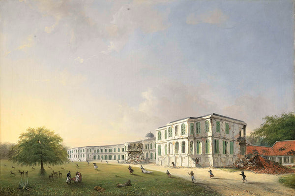 willem-troost-ii-1834-front-view-of-buitenzorg-palace-after-the-earthquake-art-print-fine-art-reproduction-wall-art-id-a210pi8oj
