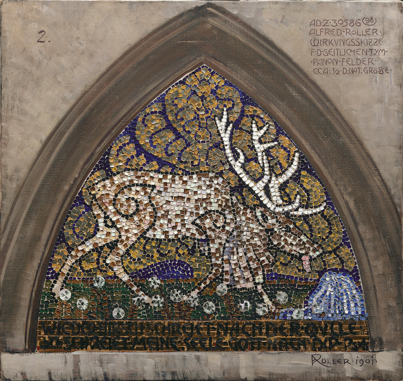 alfred-roller-1901-the-deer-at-the-source-art-print-fine-art-reproduction-wall-art-id-a22nofa6s