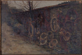 germain-eugene-bonneton-1907-the-wall-federated-at-pere-lachaise-art-print-fine-art-reproduction-ukuta-sanaa